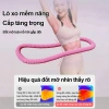Vòng lắc eo lò xo giảm mỡ bụng, nhỏ gọn bọc mềm không đau, cho người mới tập, giá 109k 4