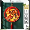 Vòng Liễn Decor Panda Bảng Gỗ Trang Trí Tết Xinh, Đa Mẫu, Tặng Bao Lì Xì, 77.000 VND