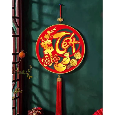 Vòng Liễn Decor Panda Bảng Gỗ Trang Trí Tết Xinh, Đa Mẫu, Tặng Bao Lì Xì, 77.000 VND 3 Vòng Liễn Decor Panda Bảng Gỗ Trang Trí Tết Xinh, Đa Mẫu, Tặng Bao Lì Xì, 77.000 VND 3