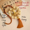 Vòng Liên Hoa Phật Thích Ca Gỗ Hoàng Dương Trang trí ô tô, mang bình an, chỉ 60.600đ 3