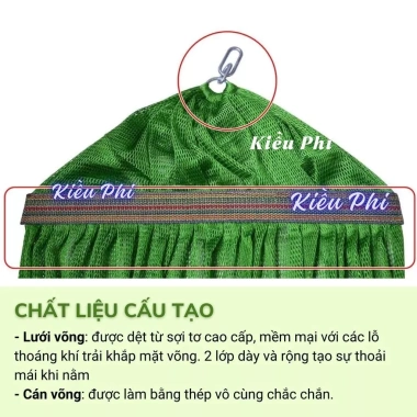Võng Lưới 2 Lớp Bền Bỉ, Thoáng Mát, Khung Thép Cứng Cáp - Giá Chỉ 100.000đ 8 Võng Lưới 2 Lớp Bền Bỉ, Thoáng Mát, Khung Thép Cứng Cáp - Giá Chỉ 100.000đ 8