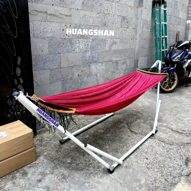 Võng Lưới 2 Lớp Cán Thép 2m45 Rộng Rãi Êm Ái Thoải Mái Bền Đẹp Giá 147k