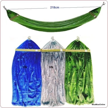Vòng lưới 2 lớp mỏng 2M x 1.2M, cân 800g, cán thép 45cm - Giá chỉ 89.000 VNĐ 5 Vòng lưới 2 lớp mỏng 2M x 1.2M, cân 800g, cán thép 45cm - Giá chỉ 89.000 VNĐ 5