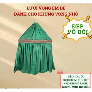 Võng lưới cỡ lớn dày rộng, không lạt, an toàn, xuất khẩu - Giá chỉ 79.600₫ 4