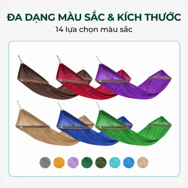 Võng lưới đại A60 cán thép Lâm Tùng siêu dày, chịu tải 300kg - Giá rẻ vô địch 131k 7 Võng lưới đại A60 cán thép Lâm Tùng siêu dày, chịu tải 300kg - Giá rẻ vô địch 131k 7