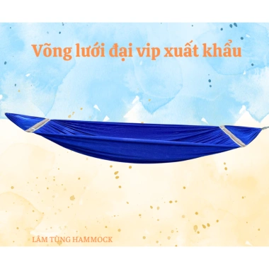 Võng lưới Đại VIP Xanh Dương 160x230cm Siêu Dày Xuất khẩu Lâm Tùng 168.000 VND 2