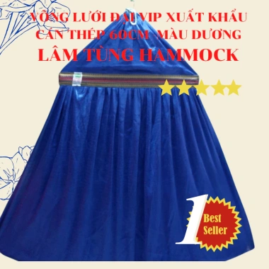 Võng lưới Đại VIP Xanh Dương 160x230cm Siêu Dày Xuất khẩu Lâm Tùng 168.000 VND 3