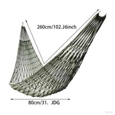 Võng Lưới Du Lịch Dã Ngoại siêu nhẹ thoáng mát, kèm túi + dây, giá ưu đãi 99.750₫ 3