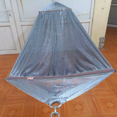 Võng lưới rằn ri A50 đen - Không lật, phù hợp khung võng lớn, giá chỉ 65.094₫ 4 Võng lưới rằn ri A50 đen - Không lật, phù hợp khung võng lớn, giá chỉ 65.094₫ 4
