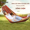 Võng MUZEE Canvas Đan Sợi Nhiều Màu - Chống Lật, Kèm Túi Dây, Dễ Cắm Trại Dã Ngoại