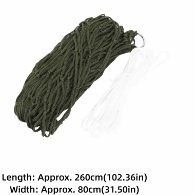 Võng Ngoài Trời MUVAKO - Lưới Nylon Bền Bỉ, Dễ Lắp Đặt, Phù Hợp Cắm Trại Du Lịch 2