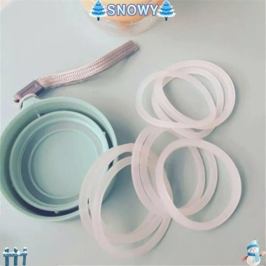 Vòng Niêm Phong Silicon SNOWAY - Phụ Kiện Cốc Nước Chống Thấm, Cách Nhiệt, Đa Năng, Chống Rò Rỉ, Giá 29.260 VND