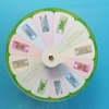 Vòng quay may mắn 12 ô, ĐK 25cm, cao 7cm - Quà Tết, trò chơi lì xì, giá 79.000₫ 4
