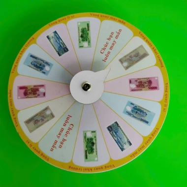 Vòng quay may mắn 16 ô - Đường kính 25cm, cao 7cm - Giá ưu đãi 79.000 VND 8