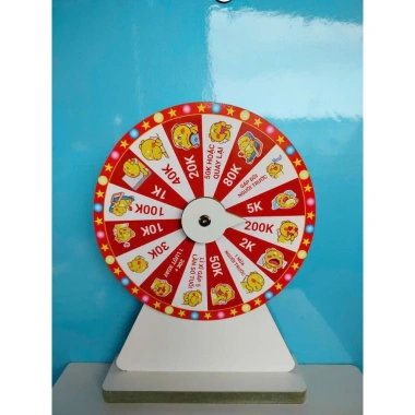 Vòng quay may mắn Lì Xì 25cm x 35cm - 16 ô, giá ưu đãi 117.000₫