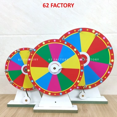 Vòng quay trúng thưởng may mắn 10 ô, tùy biến nội dung - Giảm giá M-1 chỉ 120k