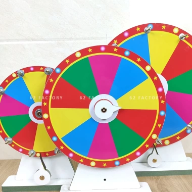 Vòng quay trúng thưởng may mắn 10 ô, tùy biến nội dung - Giảm giá M-1 chỉ 120k