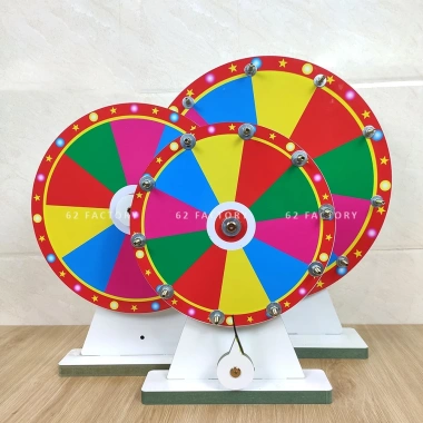 Vòng quay trúng thưởng may mắn 10 ô, tùy biến nội dung - Giảm giá M-1 chỉ 120k