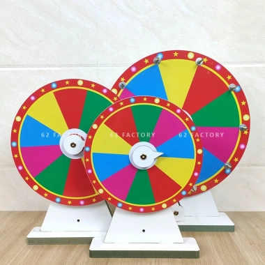 Vòng quay trúng thưởng may mắn 10 ô, tùy biến nội dung - Giảm giá M-1 chỉ 120k