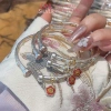 Vòng tay bạc nữ 9.999 bản đặc men màu cao cấp Mai Hoa - Giá giảm 5,990,000₫ 4