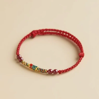 Vòng Tay Chỉ Đỏ Cá Koi, Chỉ Ngũ Sắc - May Mắn, Bình An, Thu Hút Tài Lộc 6 Vòng Tay Chỉ Đỏ Cá Koi, Chỉ Ngũ Sắc - May Mắn, Bình An, Thu Hút Tài Lộc 6