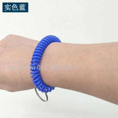 Vòng tay đeo thẻ chìa khóa đi bơi V1, móc khóa, đánh dấu vali, ghi chú thông tin 5