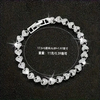 Vòng Tay Đồng Hồ Nữ Nhập Khẩu Dây Kim Cương Thạch Anh Cao Cấp Giá Giảm 144k