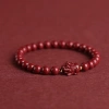 Vòng tay gỗ đàn hương xanh hoạt tiết Hoa Sen thanh lịch 8mm Giá 50.000 VNĐ 8