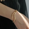 Vòng Tay Kim Loại Khớp Hottrend Cá Tính Nữ UP9 KL00 - Giá chỉ 60.000đ