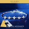 Vòng tay Moissanite 0,5ct VELOURA chính hãng Cỏ bốn lá GRA VJVT008 1.695.000 VNĐ