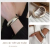 Vòng tay nữ cỡ lớn Retro thiết kế hình học đơn giản, phong cách hiện đại, giá chỉ 49.000₫ 10