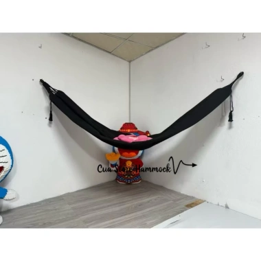 Võng vải canvas cao cấp đen 1m6 x 2m45 – Giá ưu đãi 410.000 VND, giảm từ 533.000 VND