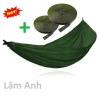 Võng Vải Dù Thái Lan Rằn Ri 2 lớp - Túi rút đi kèm, dây dù 5m, giảm giá 75k 9