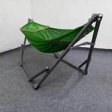 Võng Xếp Mini A50 Dày Rộng Cho Bé - Khung Vững, Không Bị Lật, Giao Hỏa Tốc 448k 9