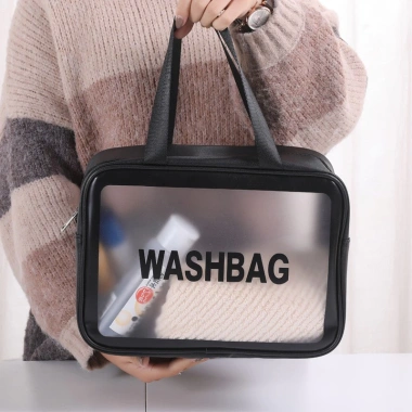 WASHBAG 3 size - Túi đựng mỹ phẩm, đồ cá nhân 3 màu, chống thấm, giảm 44.800₫