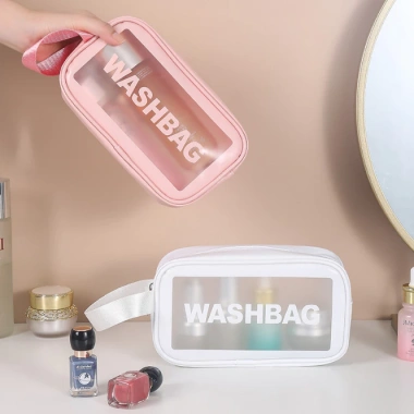 WASHBAG 3 size - Túi đựng mỹ phẩm, đồ cá nhân 3 màu, chống thấm, giảm 44.800₫