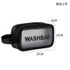 Washbag túi đựng mỹ phẩm có quai chống thấm nước, trong suốt, phù hợp du lịch & bơi - Giá 30.600₫ 7