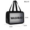 Washbag túi đựng mỹ phẩm có quai chống thấm nước, trong suốt, phù hợp du lịch & bơi - Giá 30.600₫ 9