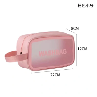 Washbag túi đựng mỹ phẩm có quai chống thấm nước, trong suốt, phù hợp du lịch & bơi - Giá 30.600₫ 10 Washbag túi đựng mỹ phẩm có quai chống thấm nước, trong suốt, phù hợp du lịch & bơi - Giá 30.600₫ 10