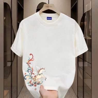 WASSUP Áo thun nam Unisex 100% cotton Mẫu Tết Bính Ngọ Thời trang Giá chỉ 119.000₫