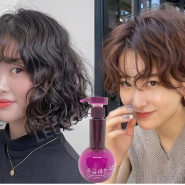 WAX Nữ Gel Giữ Nếp Tóc Uốn 5h, Tạo Kiểu Hàn Quốc, Mùi Thơm Nước Hoa 250ml - Chỉ 39.000 3
