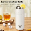 WEST BIKING Bình Nước Cách Nhiệt Thép 550ml – Ống Silicon, Di động, Xe Đạp Trời 4