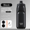 WEST BIKING Bình Nước Cách Nhiệt Thép 550ml – Ống Silicon, Di động, Xe Đạp Trời 10