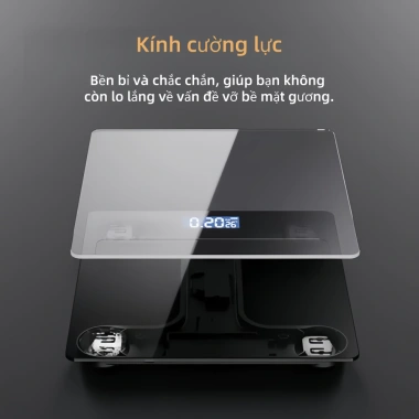 Winbang Cân Nặng Điện Tử Thông Minh LED Độ Chính Xác Cao - Theo Dõi Sức Khỏe