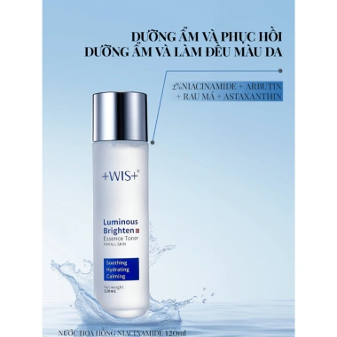 +WIS+ Bộ chăm sóc da Niacinamide giảm xỉn màu, làm sáng da - Giá ưu đãi 591.500₫