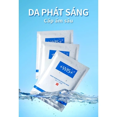 +WIS+ Mặt nạ dưỡng ẩm trong suốt 5 miếng - Cấp ẩm sâu, da sáng khỏe, giảm giá 65.000đ 3 +WIS+ Mặt nạ dưỡng ẩm trong suốt 5 miếng - Cấp ẩm sâu, da sáng khỏe, giảm giá 65.000đ 3