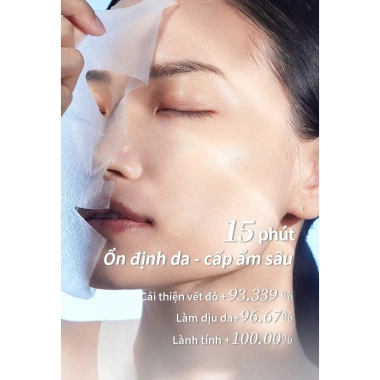 +WIS+ Mặt nạ dưỡng ẩm trong suốt 5 miếng - Cấp ẩm sâu, da sáng khỏe, giảm giá 65.000đ