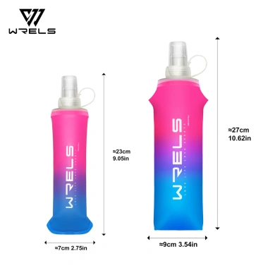 WRELS 1 Chai Nước Gấp Tiện Lợi Gradient Đa Năng Cho Xe Đạp, Cắm Trại, Đi Bộ, Chạy Bộ, Du Lịch - Giá 102.237đ