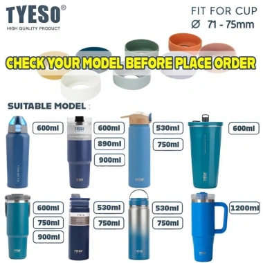 WUZIA Đế Lót Ly Silicon Chống Trượt 76-79mm Đa Năng Bảo Vệ Đáy Cốc