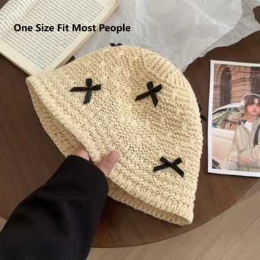 Wuzia Mũ Xô Hàn Quốc Dệt Màu Trơn - Thoáng Khí Chống Nắng Du Lịch Kỳ Nghỉ - 69.012 VND
